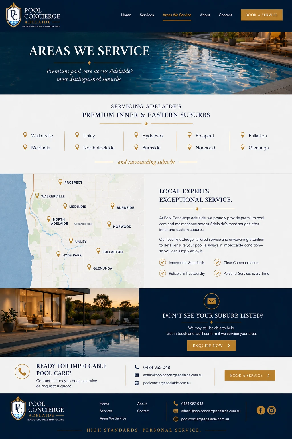 Mobile pool service across Adelaide